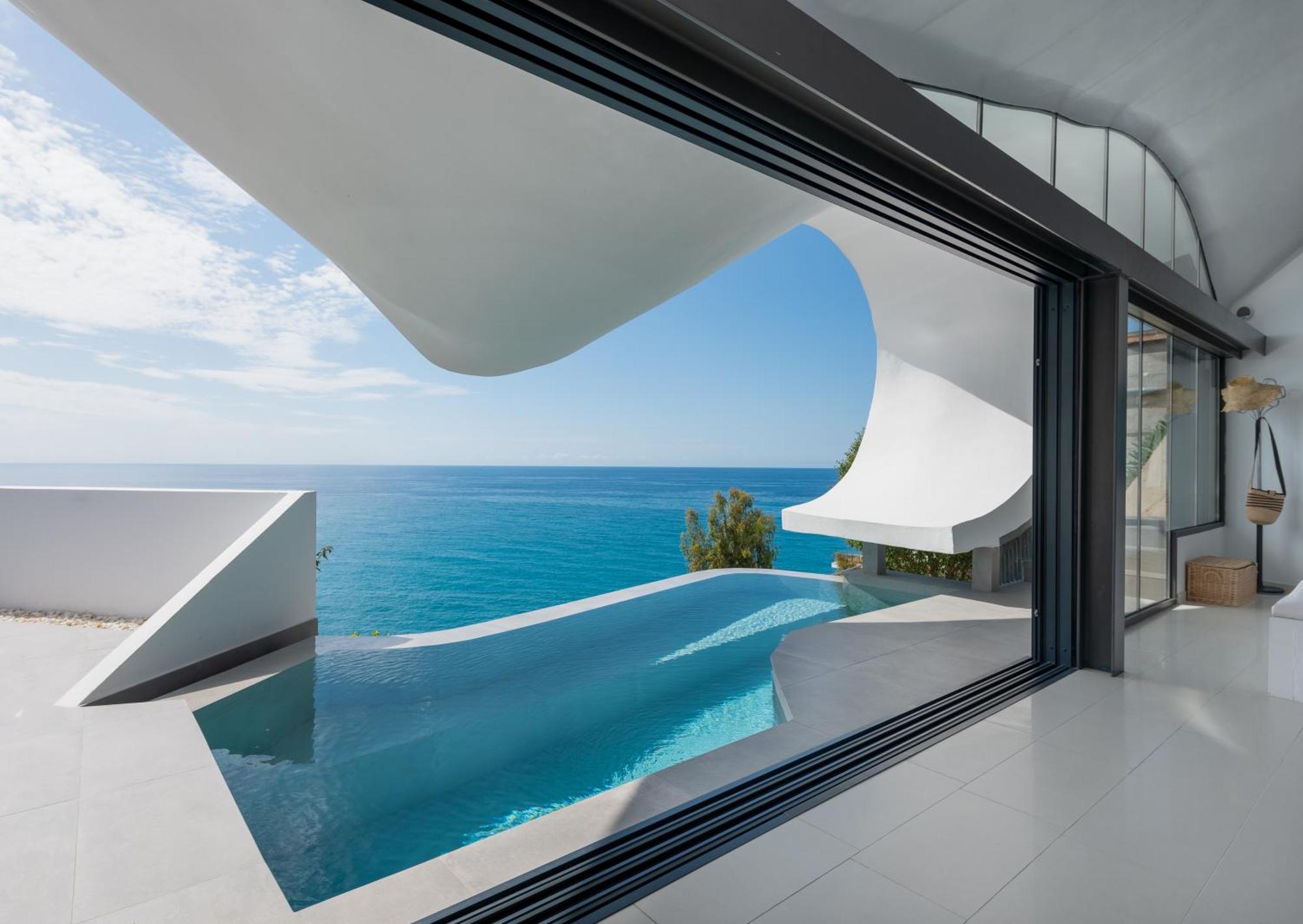 Rentitspain Casa Del Acantilado Piscina Climatizada Salobrena Bagian luar foto