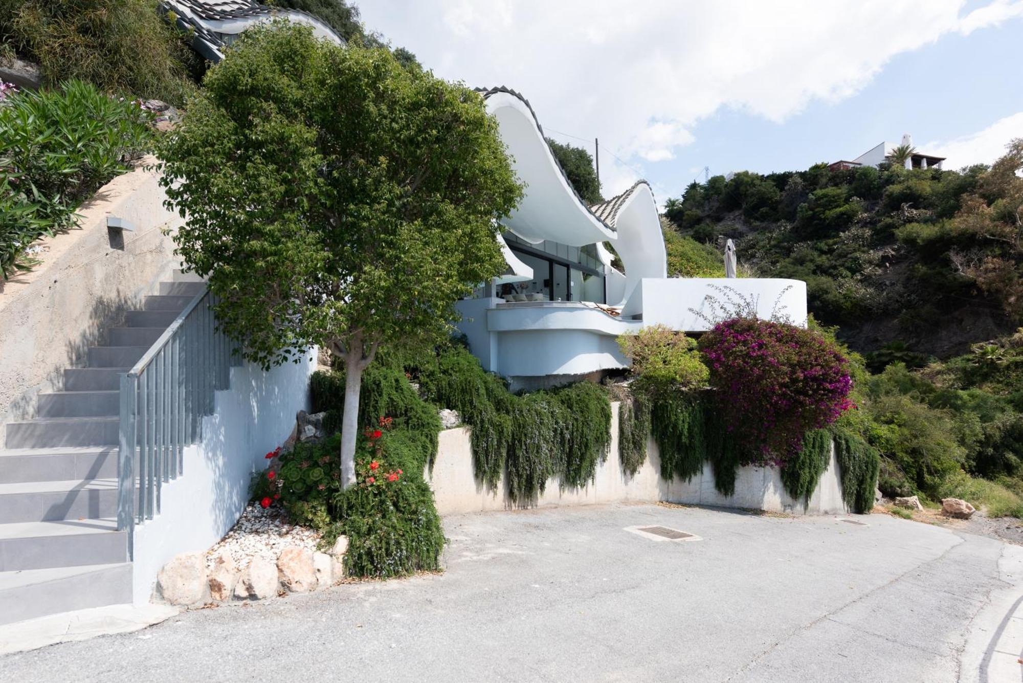 Rentitspain Casa Del Acantilado Piscina Climatizada Salobrena Bagian luar foto