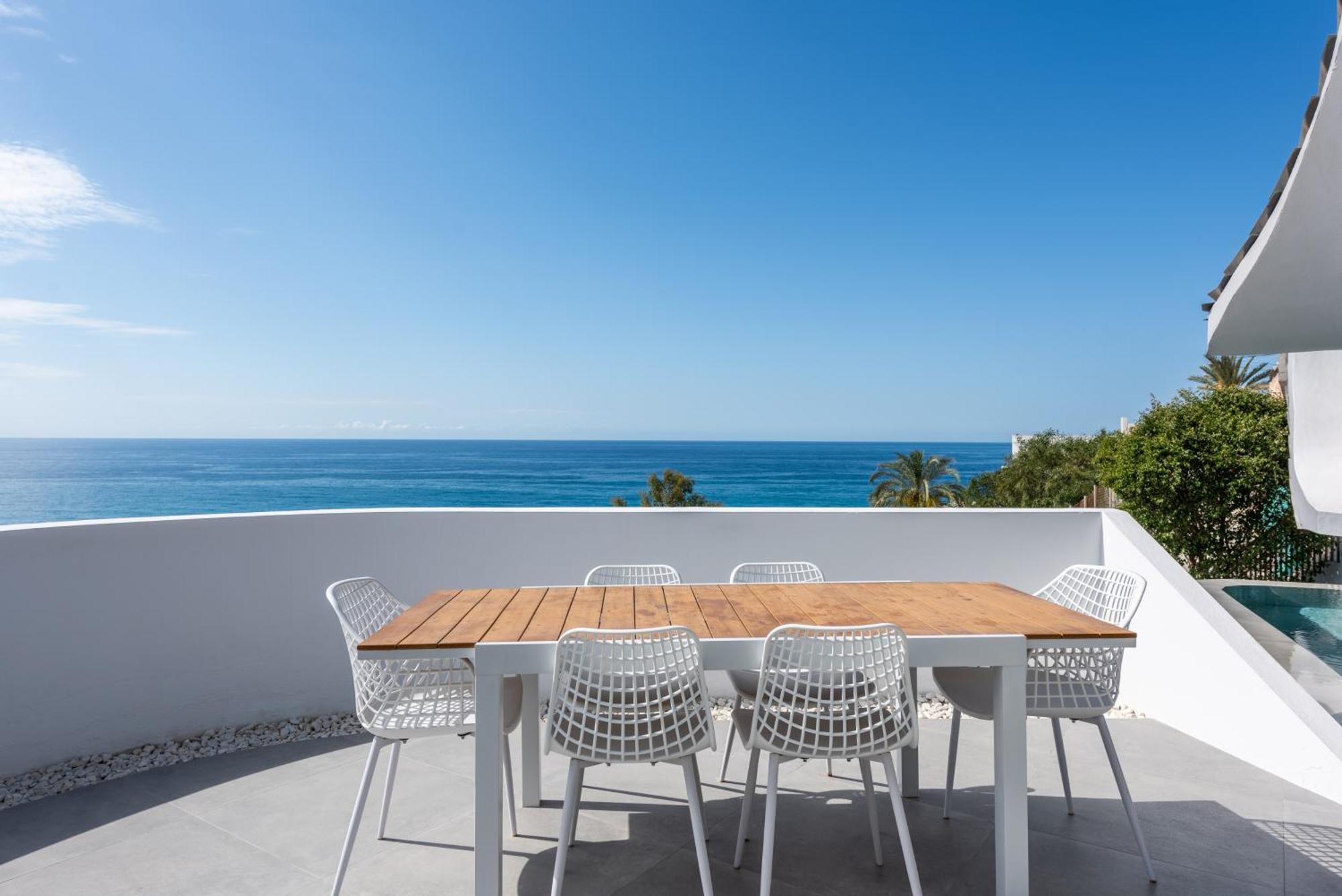 Rentitspain Casa Del Acantilado Piscina Climatizada Salobrena Bagian luar foto