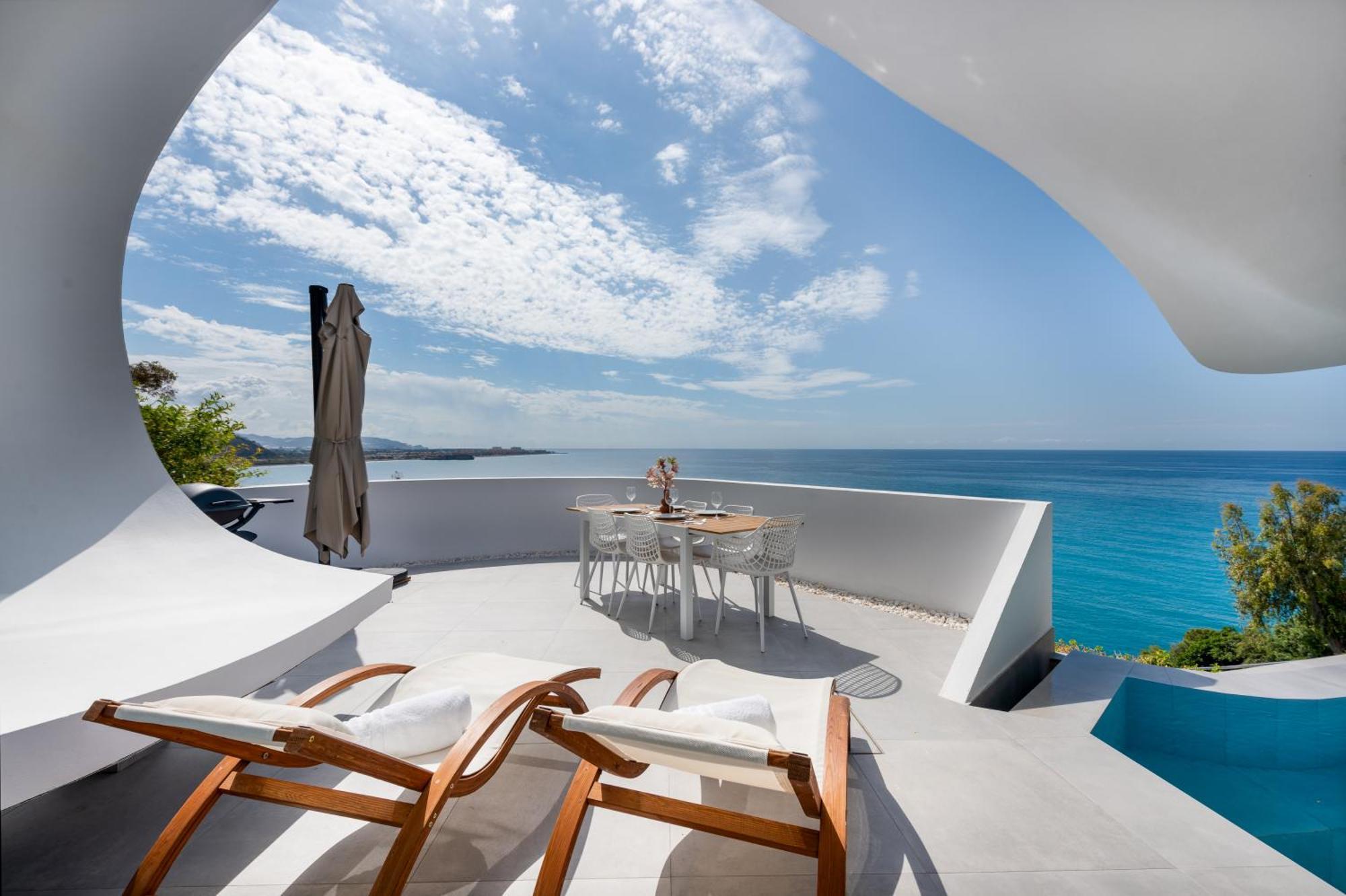 Rentitspain Casa Del Acantilado Piscina Climatizada Salobrena Bagian luar foto