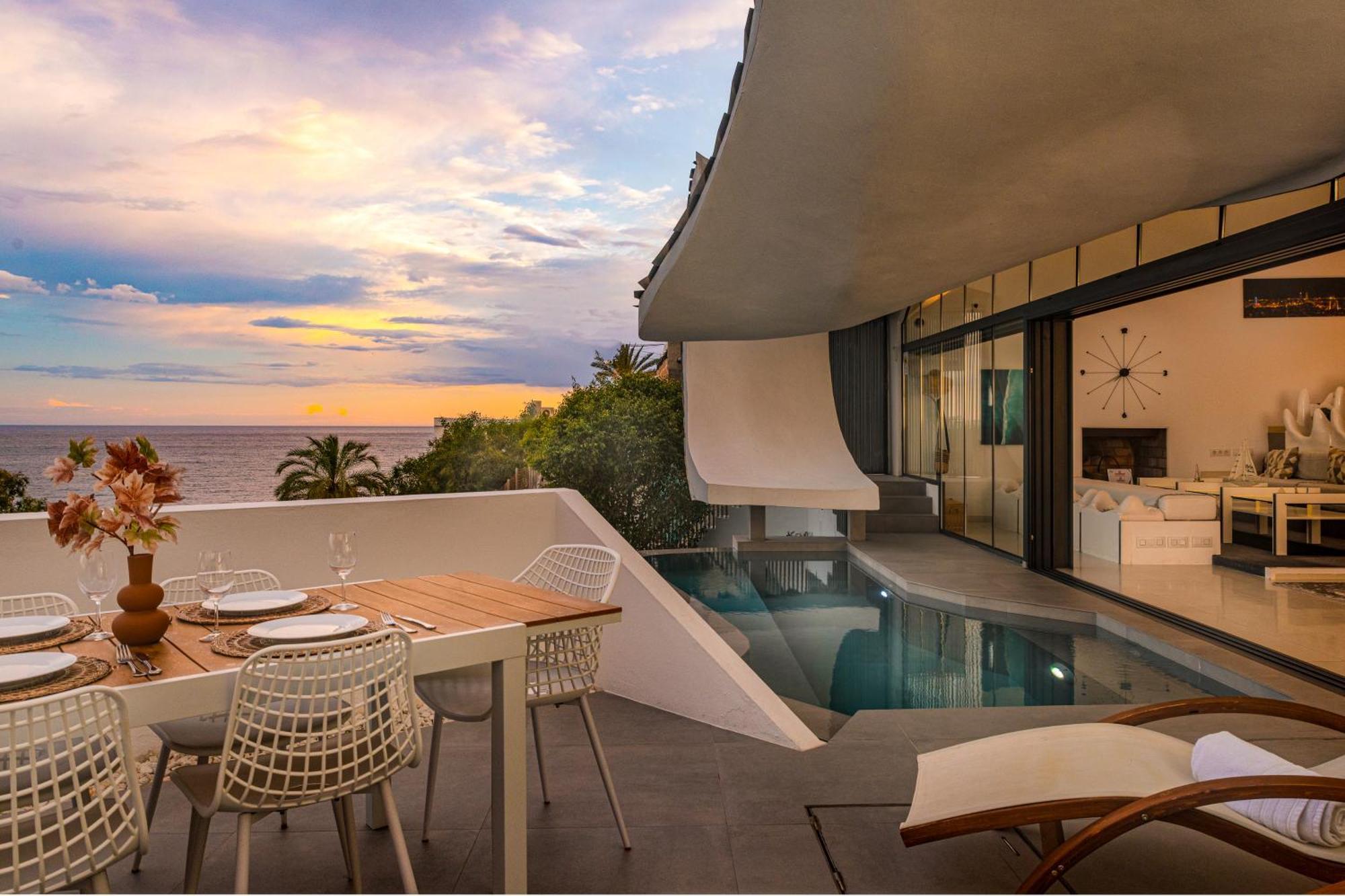 Rentitspain Casa Del Acantilado Piscina Climatizada Salobrena Bagian luar foto