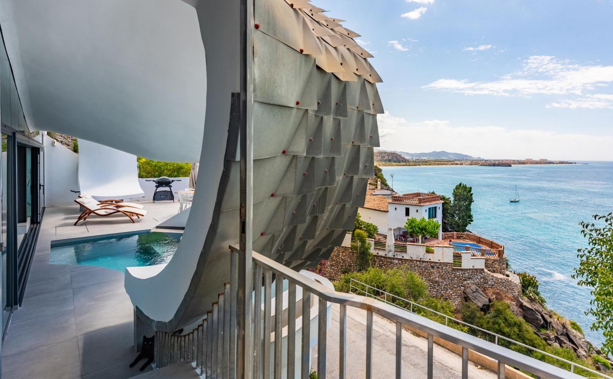 Rentitspain Casa Del Acantilado Piscina Climatizada Salobrena Bagian luar foto