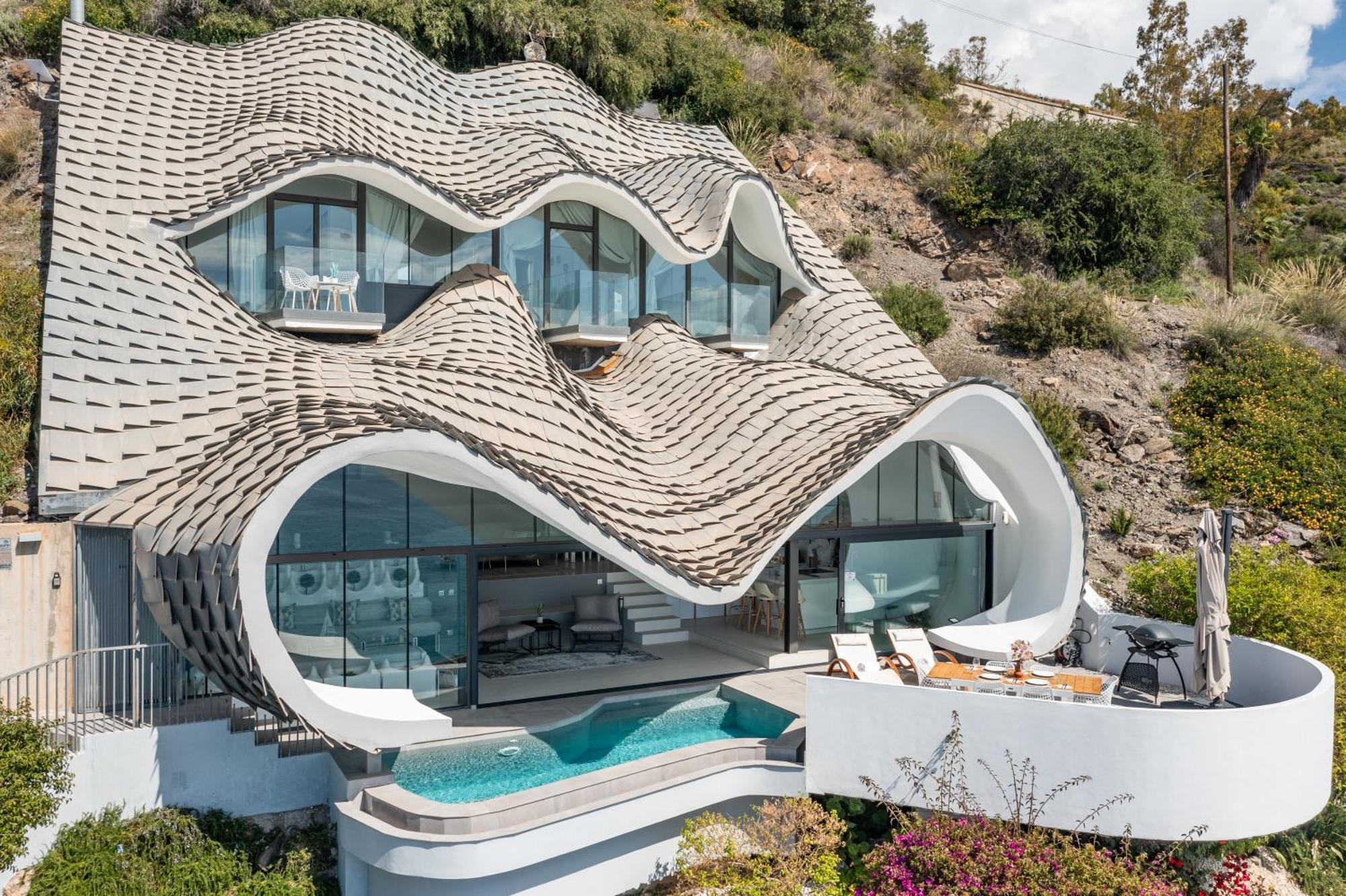 Rentitspain Casa Del Acantilado Piscina Climatizada Salobrena Bagian luar foto